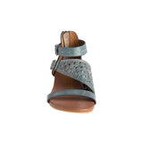 Nora Sandals in Teal