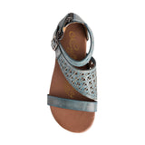 Nora Sandals in Teal