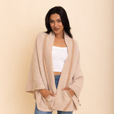 Over The Shoulder Knitted Shawl