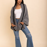 Over The Shoulder Knitted Shawl
