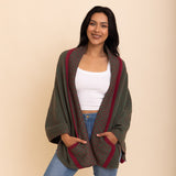 Over The Shoulder Knitted Shawl