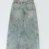 Piper A-line Long Denim Maxi Skirt