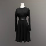 Blythe - Sweater Dress with Corset Waist