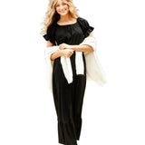 Amy Puff Sleeve Maxi Dress