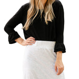 Clarise Premium Knit Maxi Skirt