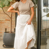 Essential Flutter Sleeve Top