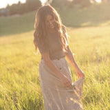 McKenna Gingham Maxi Skirt