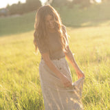 McKenna Gingham Maxi Skirt