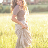 McKenna Gingham Maxi Skirt