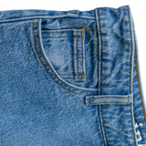 Remi Denim Classic Wash Midi Skirt