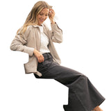 Stella Onyx Black Denim Maxi Skirt