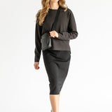 Quinn Knit Midi Skirt