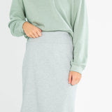 Quinn Knit Midi Skirt