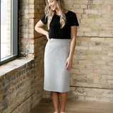 Quinn Knit Midi Skirt