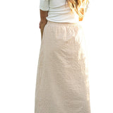 Rayne Modern Gingham Maxi Skirt