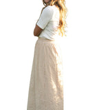 Rayne Modern Gingham Maxi Skirt