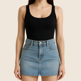 Rebel Denim Skirt