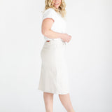 Remi Cloud Denim Midi Skirt