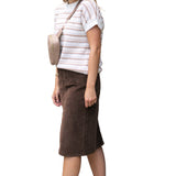 Remi Corduroy Midi Skirt