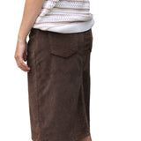 Remi Corduroy Midi Skirt