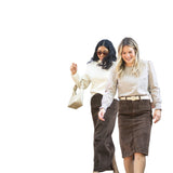 Remi Corduroy Midi Skirt