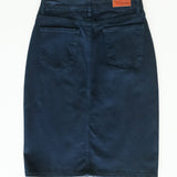 Remi Navy Denim Midi Skirt
