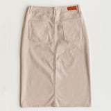 Remi Lilac Denim Midi Skirt - FINAL SALE