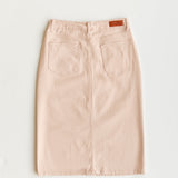Remi Rose Denim Midi Skirt - FINAL SALE