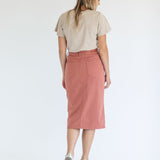 Remi Denim Midi Skirt