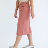 Remi Denim Midi Skirt