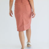 Remi Denim Midi Skirt