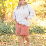 Remi Denim Midi Skirt