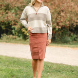 Remi Denim Midi Skirt
