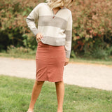 Remi Denim Midi Skirt