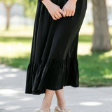 Renee Smocked Bodice Long Sleeve Maxi Dress