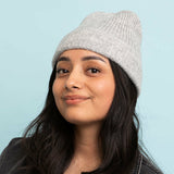 Rib Knit Cuffed Beanie