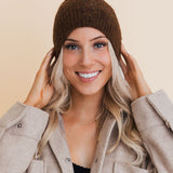 Rugged Edge Distressed Knit Beanie