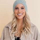 Rugged Edge Distressed Knit Beanie