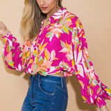 A CHILL MOMENT WOVEN TOP