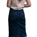 Sandra Denim Midi Skirt