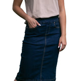 Sandra Denim Midi Skirt