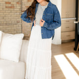 Serena Cotton Gauze Maxi Skirt