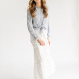 Serena Cotton Gauze Maxi Skirt