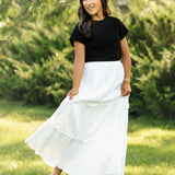 Serena Cotton Gauze Maxi Skirt