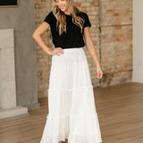 Serena Cotton Gauze Maxi Skirt