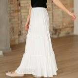 Serena Cotton Gauze Maxi Skirt