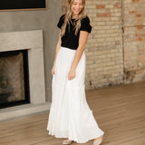 Serena Cotton Gauze Maxi Skirt