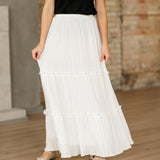 Serena Cotton Gauze Maxi Skirt