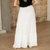 Serena Cotton Gauze Maxi Skirt