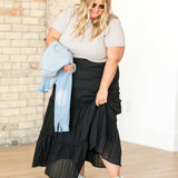 Serena Cotton Gauze Maxi Skirt